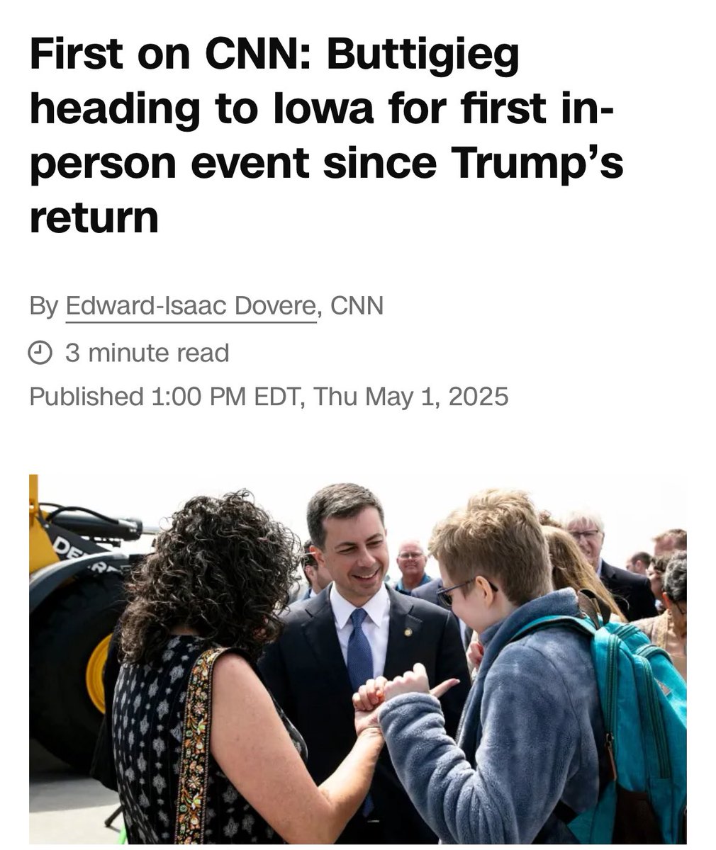 Heard something was happening in Iowa