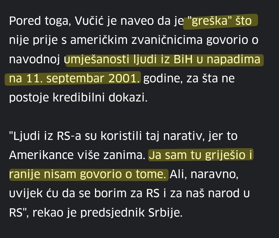 Možda nije javno govorio ali kad se kamere ugase, ma hajte molim vas.
O Šaćiru u šaćirima u BiH nekom drugom prilikom.
