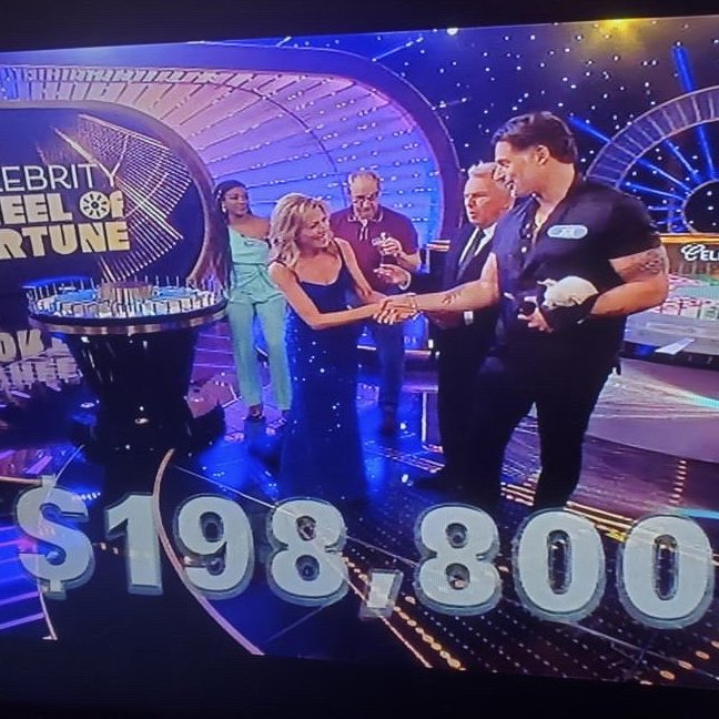 JOE MANGANIELLO (@joemanganiello) on Twitter photo Bringing it home for <a href="/ChildrensPgh/">UPMC Children's Hospital of Pittsburgh</a>!!!
<a href="/WheelofFortune/">Wheel of Fortune</a> <a href="/patsajak/">Pat Sajak</a> <a href="/TheVannaWhite/">Vanna White</a> Bringing it home for <a href="/ChildrensPgh/">UPMC Children's Hospital of Pittsburgh</a>!!!
<a href="/WheelofFortune/">Wheel of Fortune</a> <a href="/patsajak/">Pat Sajak</a> <a href="/TheVannaWhite/">Vanna White</a>