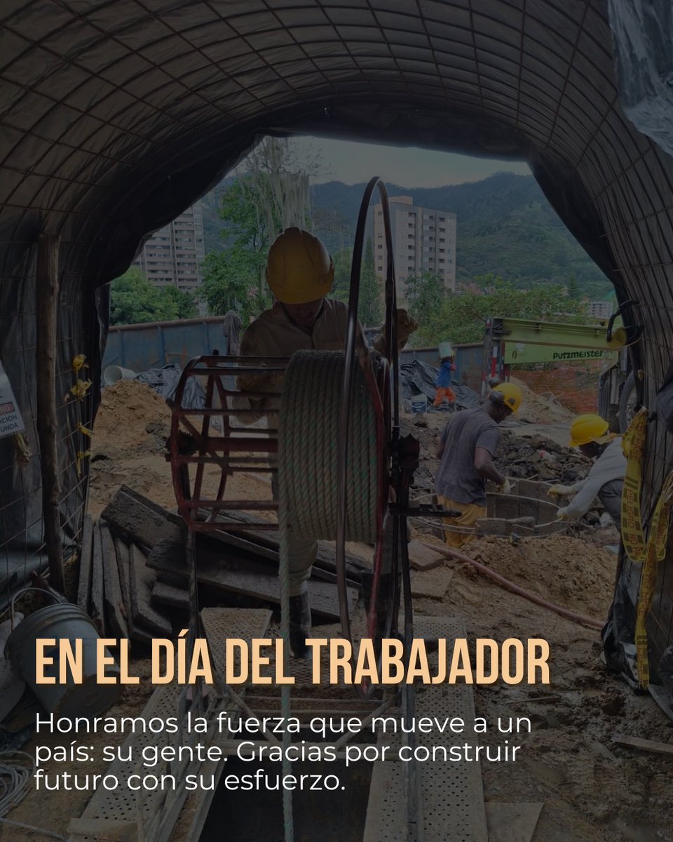 Hoy conmemoramos a quienes, con su trabajo diario, construyen el presente y forjan el futuro de nuestro país.🇨🇴🙏🏿

Que nunca falten las oportunidades, la dignidad y el reconocimiento que cada trabajador merece.
¡Gracias por su esfuerzo incansable! 💪🏿✨