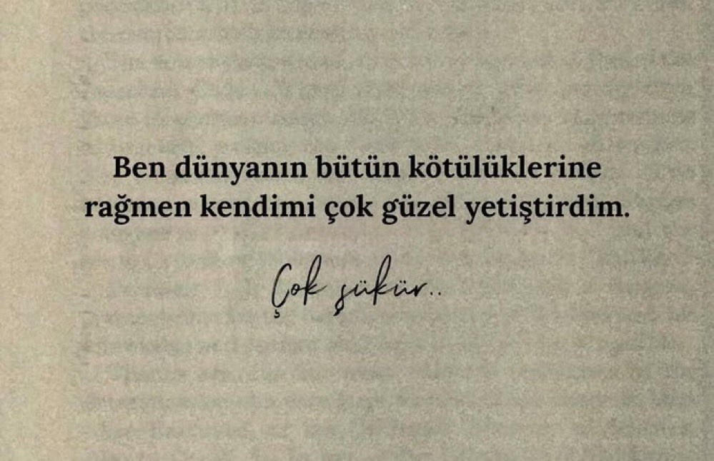Çabama sağlık. Bu kadar yükün altından kalkıp yine kendim kalmaya devam ettim. İyi insan olmak için verdiğim mücadeleden bir an  caymadım. Teşekkür ederim kendime. Onlarca berbat insana maruz kaldım, yine çizgimi bozmadım. Bu berbat düzenin herhangi bir yerinde değilim. İyi ki.