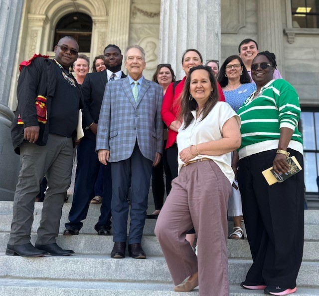 USC Impact (@uofscimpact) on Twitter photo A big thank-you to Senator and <a href="/UofSCLaw/">USC Joseph F. Rice School of Law</a> alum <a href="/BradHutto/">Brad Hutto</a> for visiting with our <a href="/USCSalkehatchie/">USC Salkehatchie</a> Leadership Institute members at the SC Statehouse today! Your steadfast advocacy for USC Salk and SC higher education is truly inspiring. #USCSalk #HigherEd #LeadershipInstitute A big thank-you to Senator and <a href="/UofSCLaw/">USC Joseph F. Rice School of Law</a> alum <a href="/BradHutto/">Brad Hutto</a> for visiting with our <a href="/USCSalkehatchie/">USC Salkehatchie</a> Leadership Institute members at the SC Statehouse today! Your steadfast advocacy for USC Salk and SC higher education is truly inspiring. #USCSalk #HigherEd #LeadershipInstitute