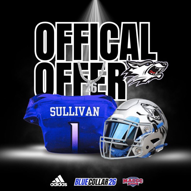 jakesullivan76's tweet image. Beyond blessed to receive an offer from @CoLinFootball @coachgordon1 @coachfleming17 @CoachMacCLCC
@MizeFootball @lance_lyon