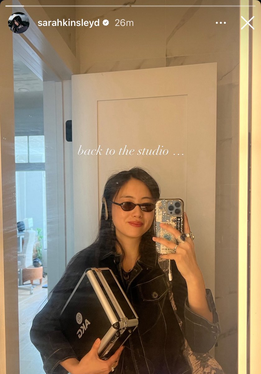 Ms. Can’t Stop Won’t Stop is back in the studio!!!

God I love her.