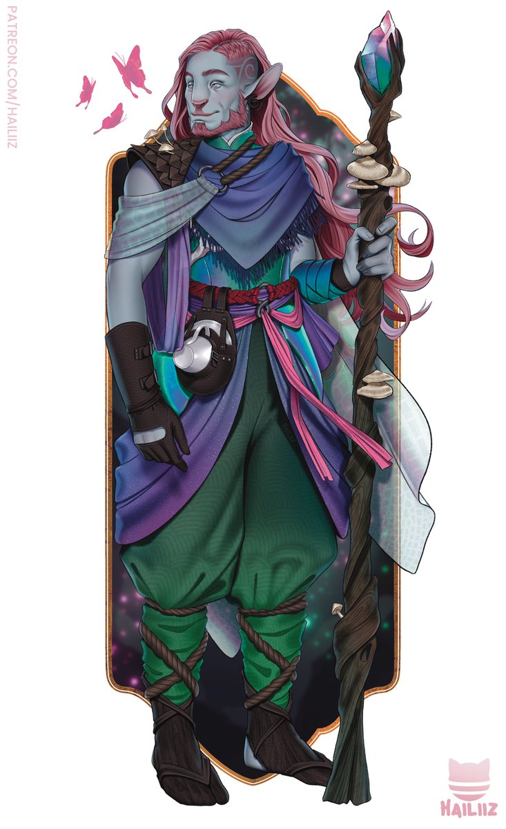 Caduceus Clay | Critical Role fan art for my ongoing PC project! 

13/28 complete ~ whose next?