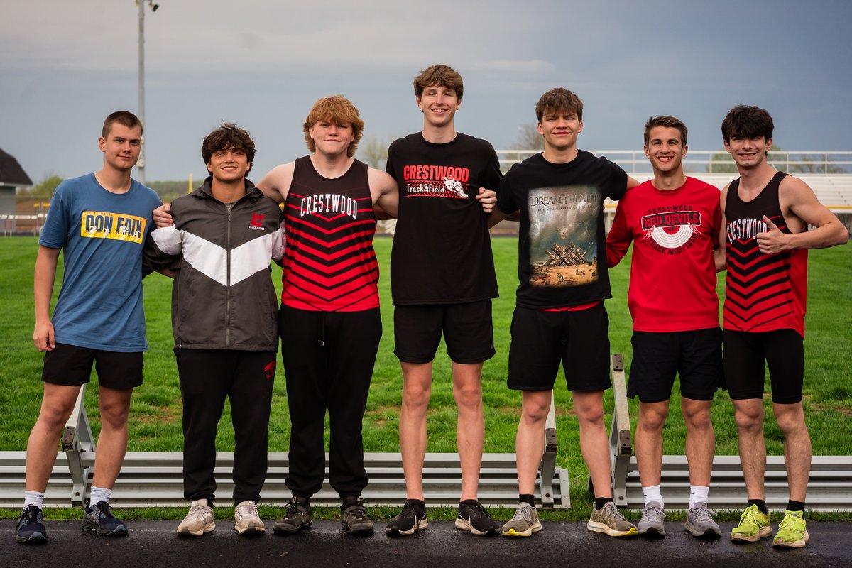 Congratulations to <a href="/cwoodreddevils/">Crestwood Red Devils</a> track &amp; field Seniors, Class of 2025! You guys have been such great role models to our community throughout the years. Thank you!! <a href="/AireaneCurtis/">Aireane Curtis</a> <a href="/MrMcMahonCHS1/">Dave McMahon</a> <a href="/Tom_Nader/">TomNader_PortageSports</a> <a href="/JLRSports/">Jonah L. Rosenblum</a>