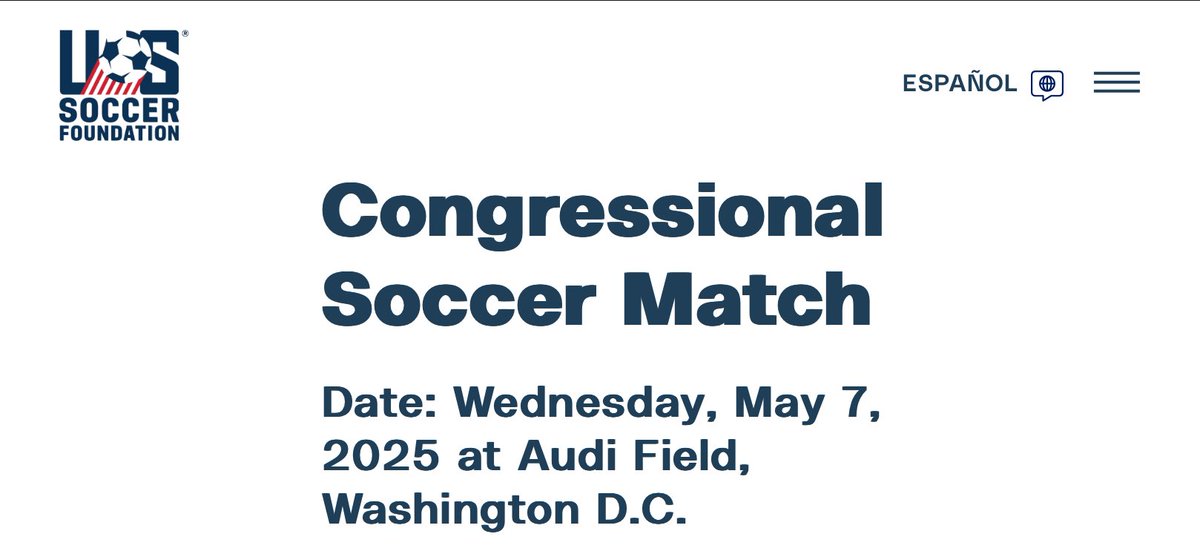 Stu Holden (@stuholden) on Twitter photo Alright, dusting off the boots for the bipartisan Congressional Soccer match next week at Audi field in DC! Let’s get it <a href="/HeatherOReilly/">Heather O'Reilly</a> <a href="/AlexiLalas/">Alexi Lalas</a> <a href="/johnharkes6/">John Harkes</a>
<a href="/ussoccerfndn/">US Soccer Foundation</a> Alright, dusting off the boots for the bipartisan Congressional Soccer match next week at Audi field in DC! Let’s get it <a href="/HeatherOReilly/">Heather O'Reilly</a> <a href="/AlexiLalas/">Alexi Lalas</a> <a href="/johnharkes6/">John Harkes</a>
<a href="/ussoccerfndn/">US Soccer Foundation</a>