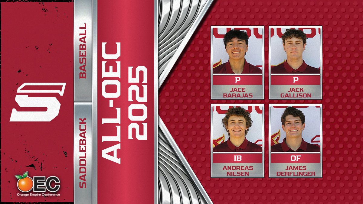 Bobcats have four named All-OEC.  Read about it at saddlebackbobcats.com

<a href="/SaddlebackColl/">Saddleback College</a> <a href="/saddleback_bb/">Saddleback Baseball</a> <a href="/JPWestMedia/">JPWest Media</a> <a href="/SportsOEC/">OEC Sports</a> <a href="/3C2Asports/">3C2A</a>