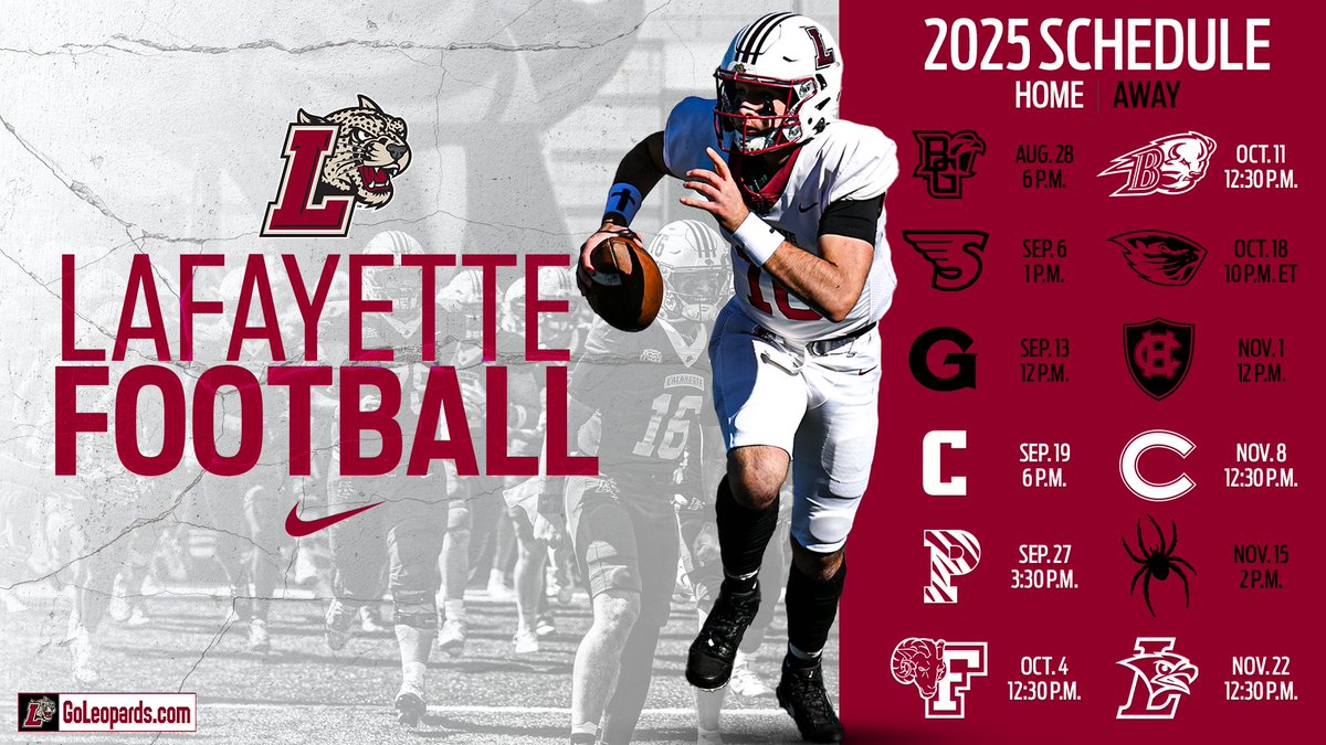 LafColFootball's tweet image. 2025 season tickets are available now!
📰: tinyurl.com/2aty82nm
#RollPards | #ClimbTheHill