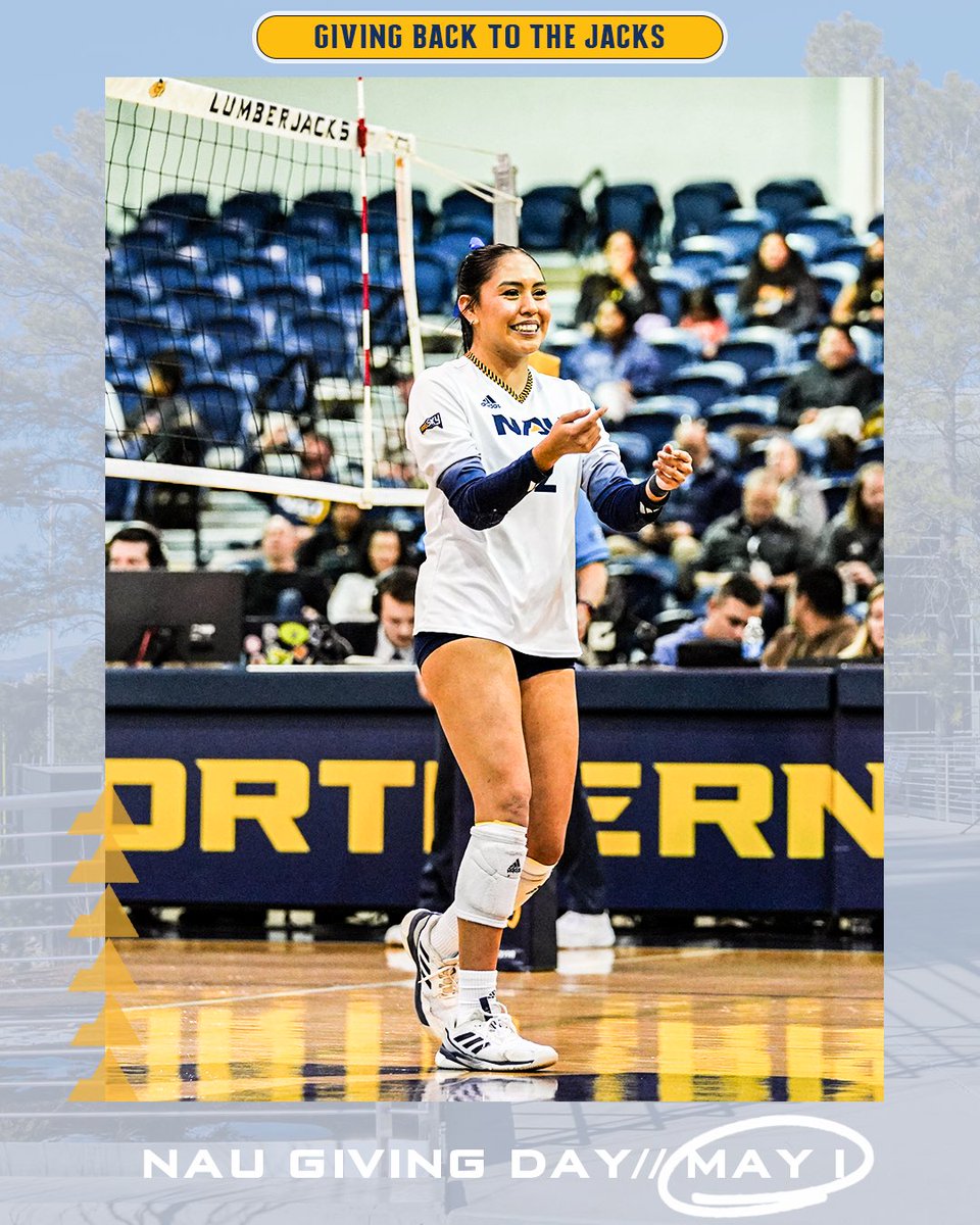 𝐓𝐎𝐃𝐀𝐘 𝐈𝐒 𝐆𝐈𝐕𝐈𝐍𝐆 𝐃𝐀𝐘!

Your donation fuels innovation, access and excellence at NAU. Help us continue to build a top-tier volleyball program by contributing today 🏐

Thank you for your generosity 🪓
🔗 bit.ly/43IhsRb

#RaiseTheFlag | #NAUGivingDay