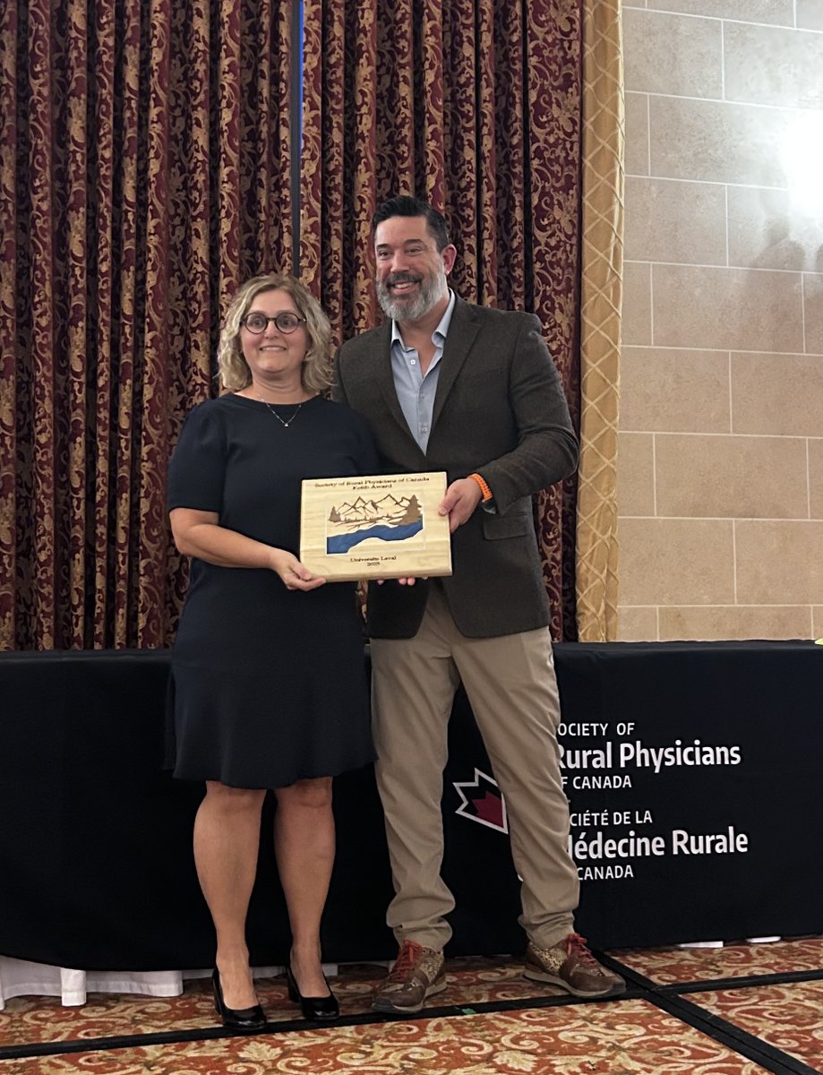 Notre Faculté est lauréate du prix Keith de la Société de médecine rurale du Canada. Cette distinction reconnait que l’Université Laval forme le plus grand nombre de médecins de famille toujours actifs en région dix ans après leur diplomation.👇
bit.ly/4lWgWWg