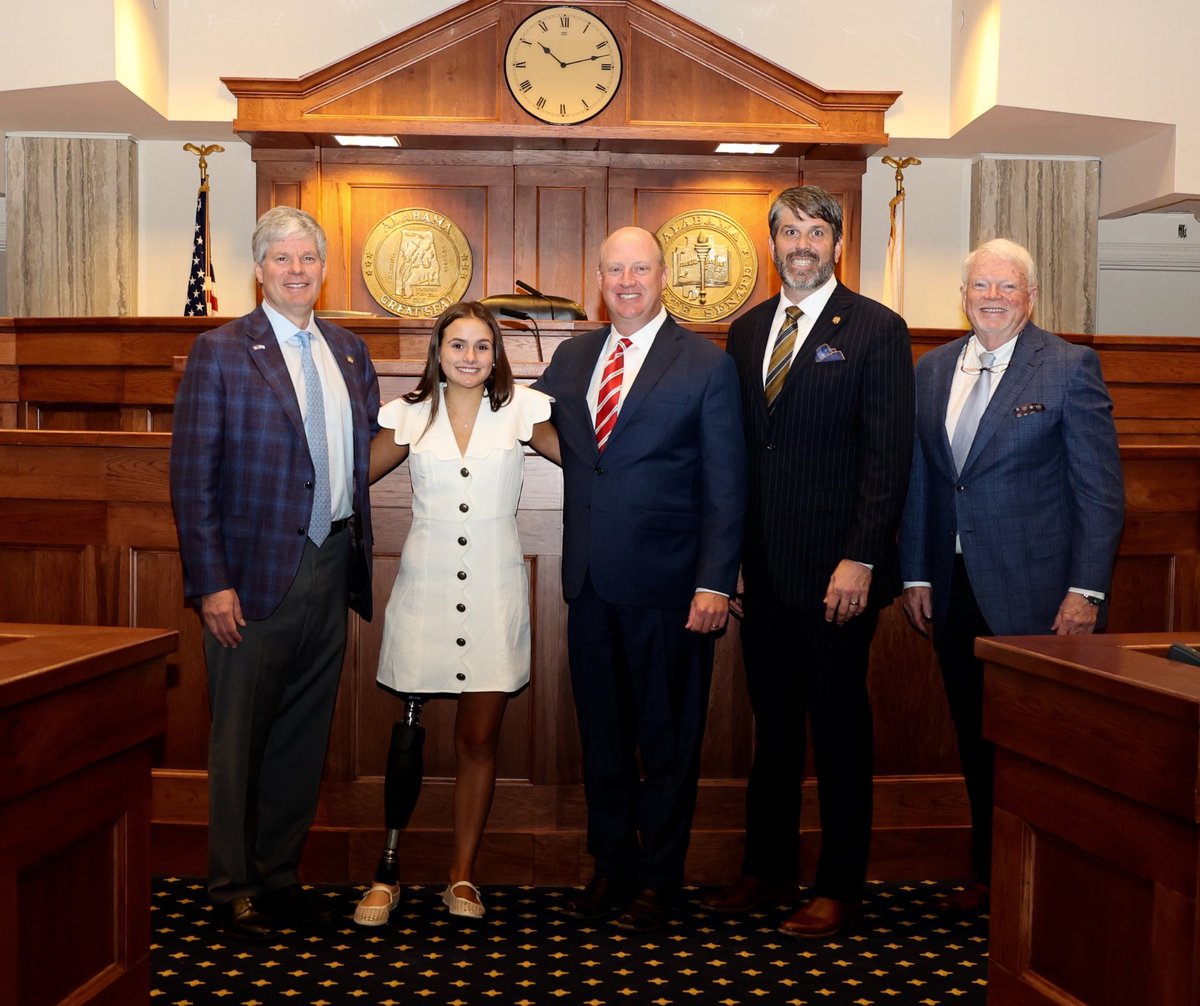 Lulu Gribbin has shown Alabama what faith and resilience look like. Now, Lulu’s Law is on its way to the Governor’s desk to help keep our families safe at the beach and prevent future tragedies. #alpolitics
