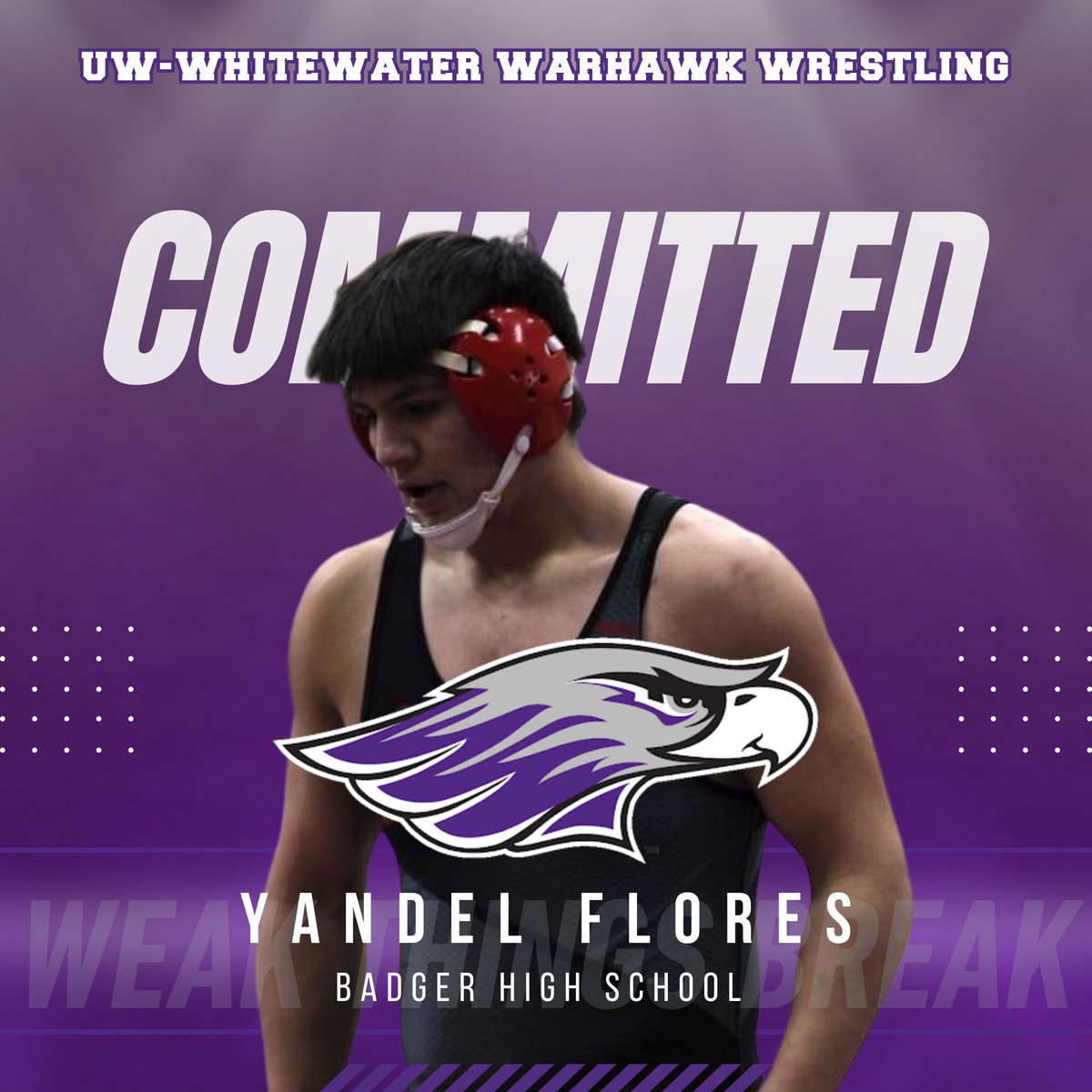 Badger HS Wrestling (@badger2811) on Twitter photo Congratulations to Yandel Flores as he has committed to UW-Whitewater and continues his career in the sport of wrestling!
<a href="/YandelFlores55/">Yandel Flores</a>
<a href="/EthanBarriga/">Ethan Barriga</a>
<a href="/ArcherBurbank/">Archer.Burbank</a>
<a href="/Bkap24/">Bryan Kaplan</a>
<a href="/JohnWitte20/">Badger HS BoysBball</a>
<a href="/lgbadgerFB/">Badger Football</a>
<a href="/UWW_Wrestling/">Whitewater Wrestling</a> Congratulations to Yandel Flores as he has committed to UW-Whitewater and continues his career in the sport of wrestling!
<a href="/YandelFlores55/">Yandel Flores</a>
<a href="/EthanBarriga/">Ethan Barriga</a>
<a href="/ArcherBurbank/">Archer.Burbank</a>
<a href="/Bkap24/">Bryan Kaplan</a>
<a href="/JohnWitte20/">Badger HS BoysBball</a>
<a href="/lgbadgerFB/">Badger Football</a>
<a href="/UWW_Wrestling/">Whitewater Wrestling</a>
