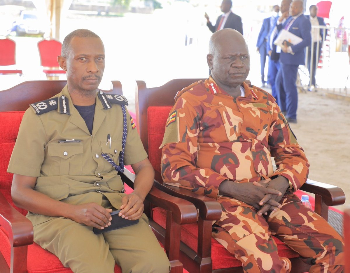 UgandaPrisons's tweet image. On #InternationalLabourDay, Nakapiripirit District hosted a vibrant celebration honoring the contributions of workers. 

The event was graced by distinguished service chiefs, including:  
- Lt. General Sam Okiding, Deputy Chief of Defence Forces  
- Mr. Samuel Akena, Deputy