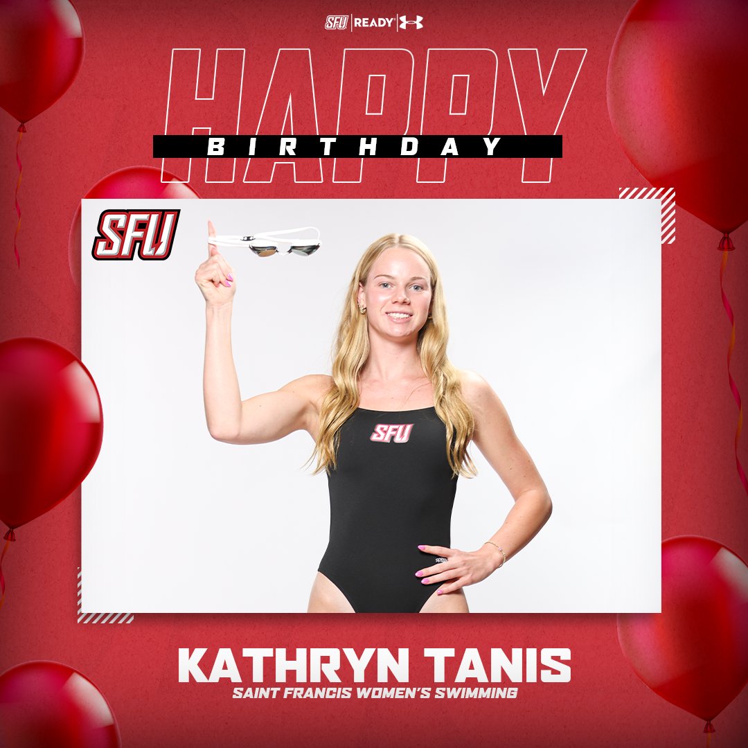 Saint Francis Swimming tweet media