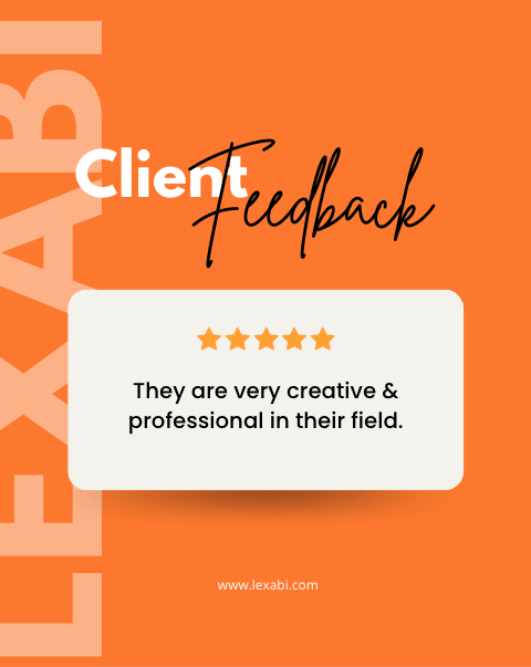 LexabiCom's tweet photo. We genuinely appreciate your kind words. Creativity and professionalism are at the core of everything we do 🧡
#lexabi #lexabicommunications #clientreview #feedback #testimonials https://t.co/aV9G8awicf