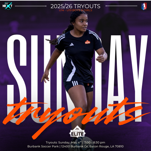 LAEliteSoccer's tweet photo. Eyes set on Sunday!
The U14-U19 tryouts for Girls Academy and MLS NEXT 2 are this Sunday at Burbank Soccer Park in Baton Rouge. Check-in will begin at 6:20 pm at the pavilion by field  22.
Online registration closes Saturday at noon.
https://t.co/9wpfALcSY0 https://t.co/M4oeWqc9Gh