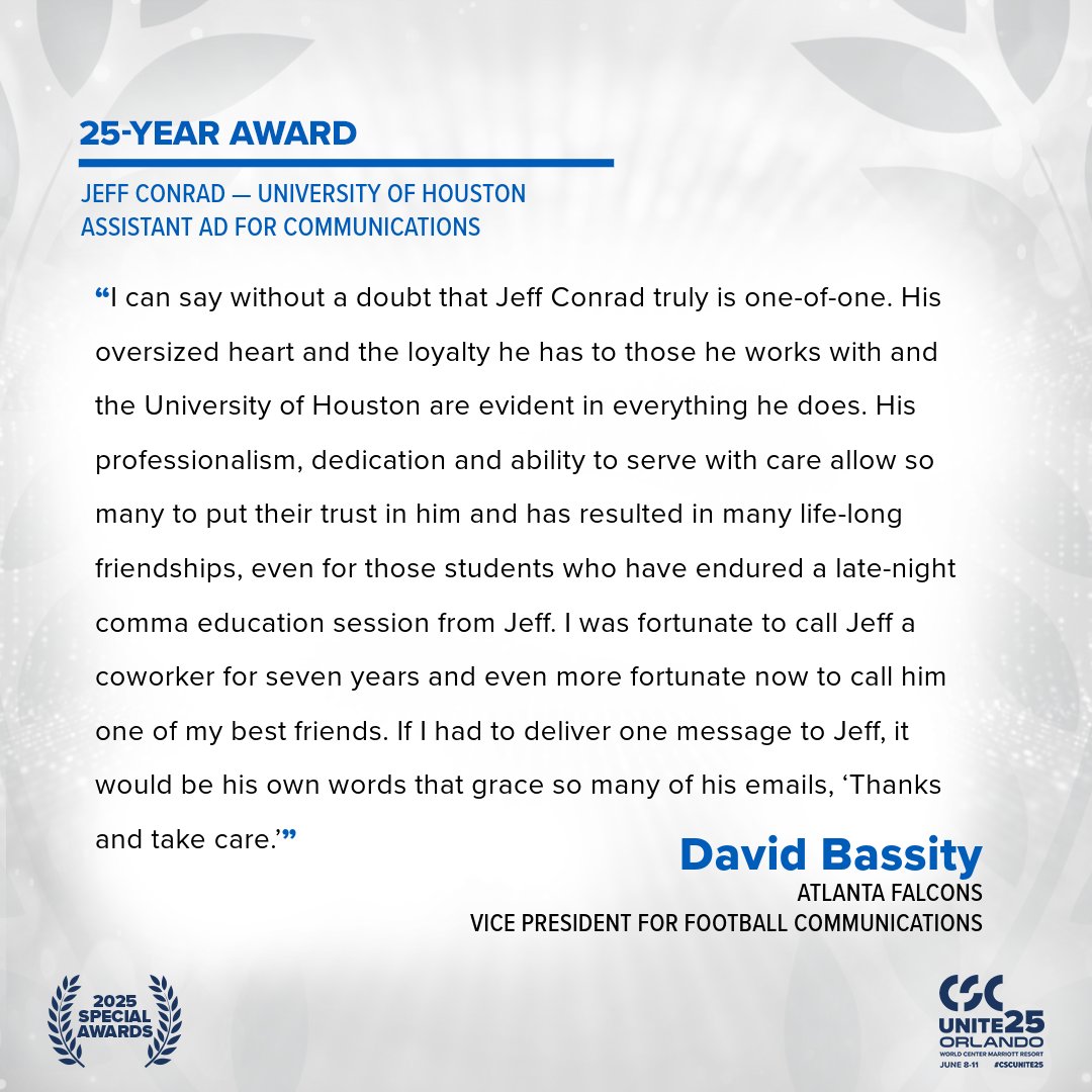 College Sports Communicators tweet media