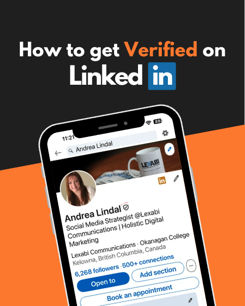 LexabiCom's tweet photo. Verification isn’t just for influencers. On LinkedIn, that blue badge means trust, credibility, and visibility. Want to get verified on LinkedIn? Here's how 👉 https://t.co/FzBejxLte2

#Lexabi #LexabiCommunications #SocialMediaMarketing #LinkedInTips #VerifiedProfile #BrandTrust https://t.co/oynknsUS8i