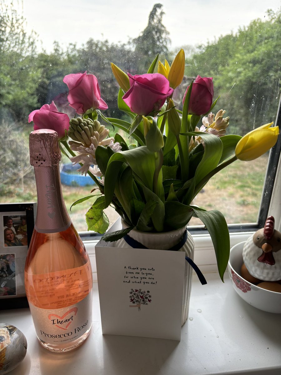 Unexpected surprise to come home to! 🥰