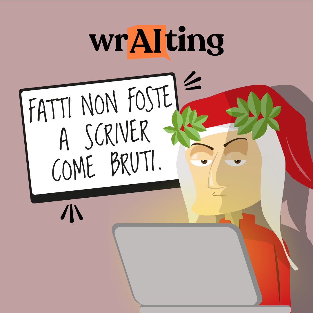 maponi's tweet photo. Interessante articolo di #Floridi #wrAIting
_ Fatti non foste a scrivere come bruti
la #scrittura a #distanza sfrutta l'#IA per creare nuove #narrazioni, spostando l'autore dal ruolo di produttore diretto a quello di #progettista narrativo.
https://t.co/A2p379cuOE https://t.co/gPY8iUckmT