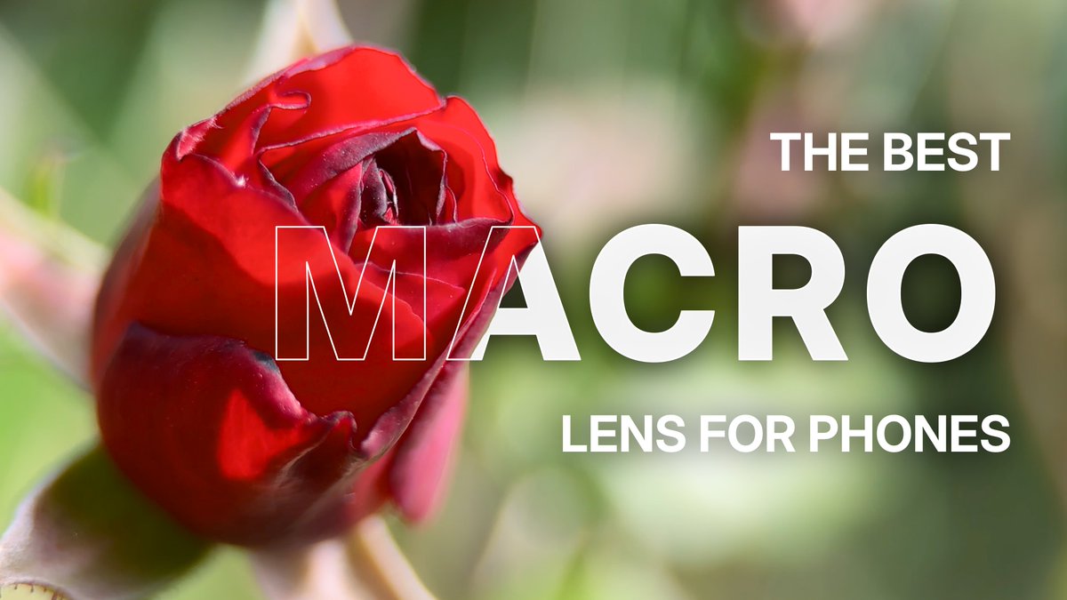 The Best Macro Lens for Phones 
youtu.be/u8YpAPWLbDY