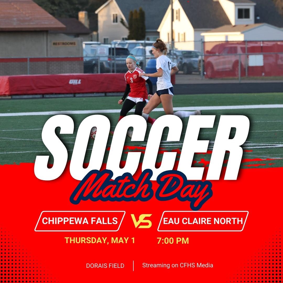 Come support our Girls Soccer team as they play North on Dorais Field!