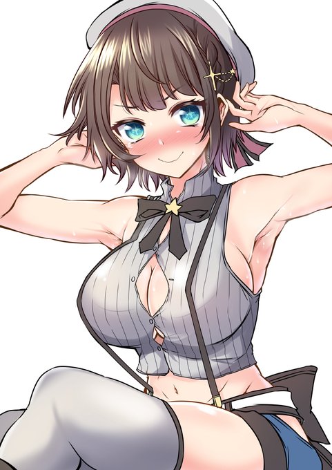 大空スバルさんの脇が描きたかっただけです