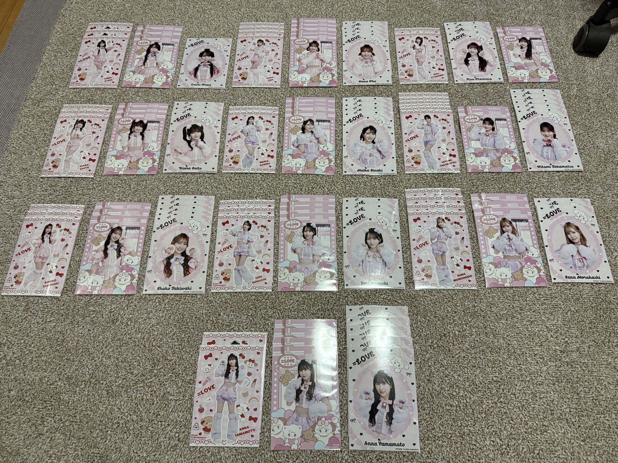 イコラブ 全員集合 まとめ売り ともがみ on X: 