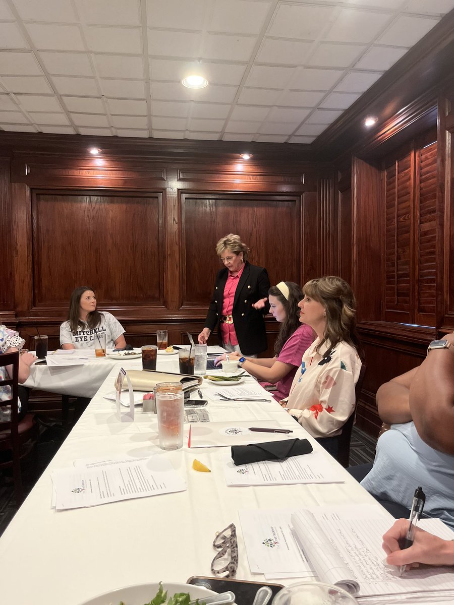 We are honored to have former Lt. Governor Amy Tuck speak on leadership during our ambassador monthly meeting today. #PartnershipProud #StarkvilleMS