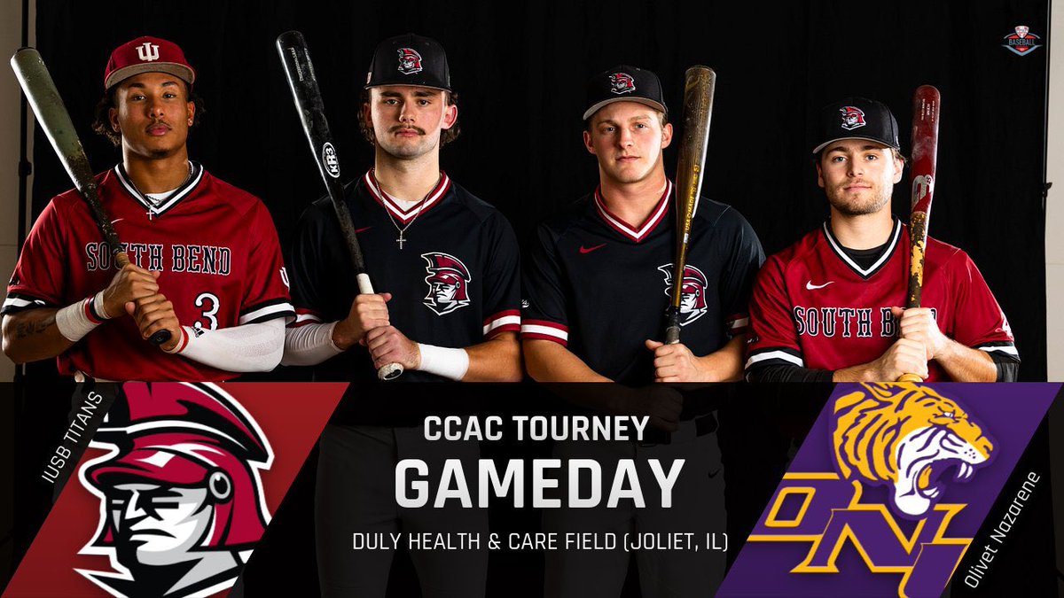 IUSB Baseball (@iusbbase) on Twitter photo Looking to bounce back ⚔️
🆚: <a href="/Onazbaseball/">Olivet Nazarene Baseball</a>
⏰: 4PM CST
📍: Duly Health & Care Field (Joliet, IL)
📺: youtube.com/@usffightingsa… Looking to bounce back ⚔️
🆚: <a href="/Onazbaseball/">Olivet Nazarene Baseball</a>
⏰: 4PM CST
📍: Duly Health & Care Field (Joliet, IL)
📺: youtube.com/@usffightingsa…