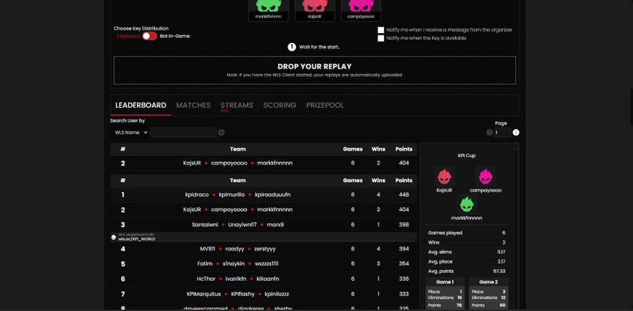 2nd KPI CUP 50$ <a href="/KajsUR_/">KajsUR</a> <a href="/markkfnn/">MARKK</a> 

<a href="/KPI_WORLD/">KPI</a>