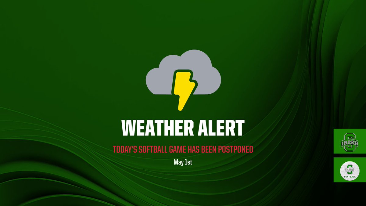 Scioto Athletics (@sciotoathletics) on Twitter photo βοΈ WEATHER ALERT: Today's Dublin Scioto Softball game has been postponed due to weather conditions. Stay tuned for updates on the reschedule!
<a href="/sciotosoftball/">Irish Softball π₯</a> βοΈ WEATHER ALERT: Today's Dublin Scioto Softball game has been postponed due to weather conditions. Stay tuned for updates on the reschedule!
<a href="/sciotosoftball/">Irish Softball π₯</a>