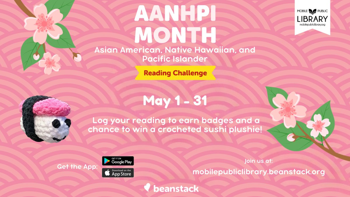 It's a new month, and a new reading challenge! Log your reading with #Beanstack! bit.ly/3YjBDBg