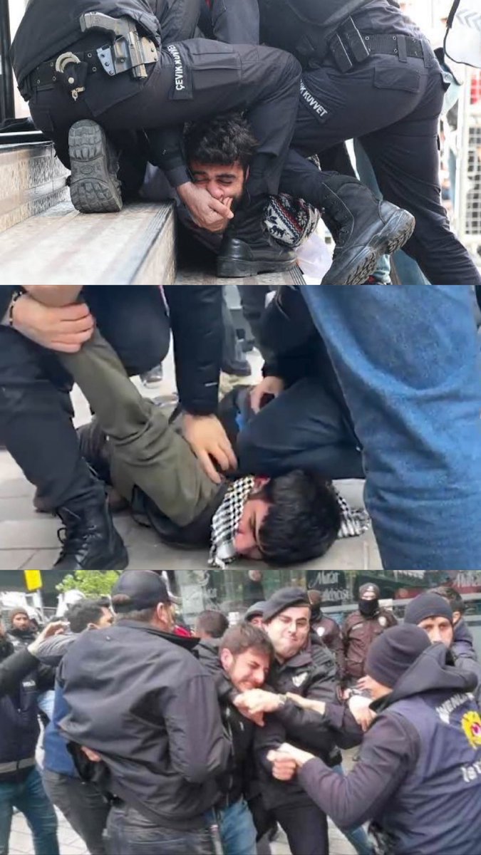 Yarın öbür gün “Polis şiddeti iddiaları gerçek dışıdır, mesnetsizdir…” açıklamaları gelir.