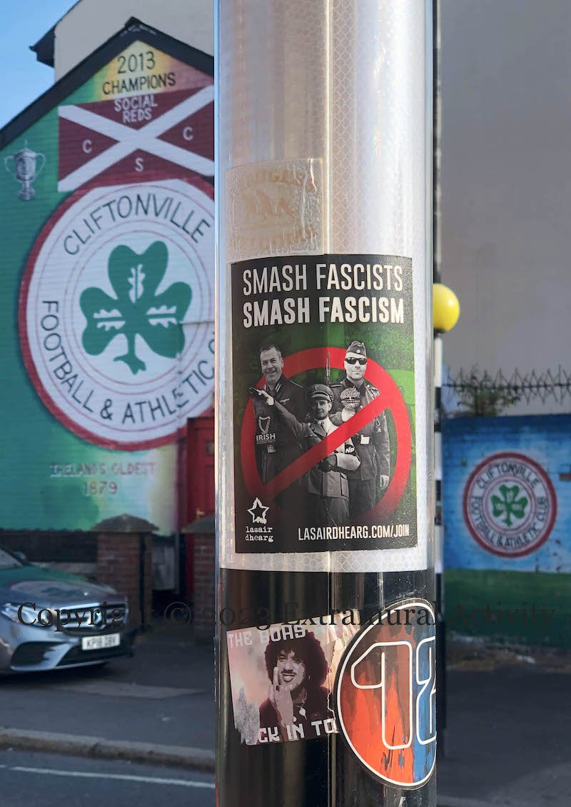 ultras_antifaa's tweet photo. PHOTO | "Smash fascists - smash fascism"

(Cliftonville, Ireland) https://t.co/zfcK5261vr