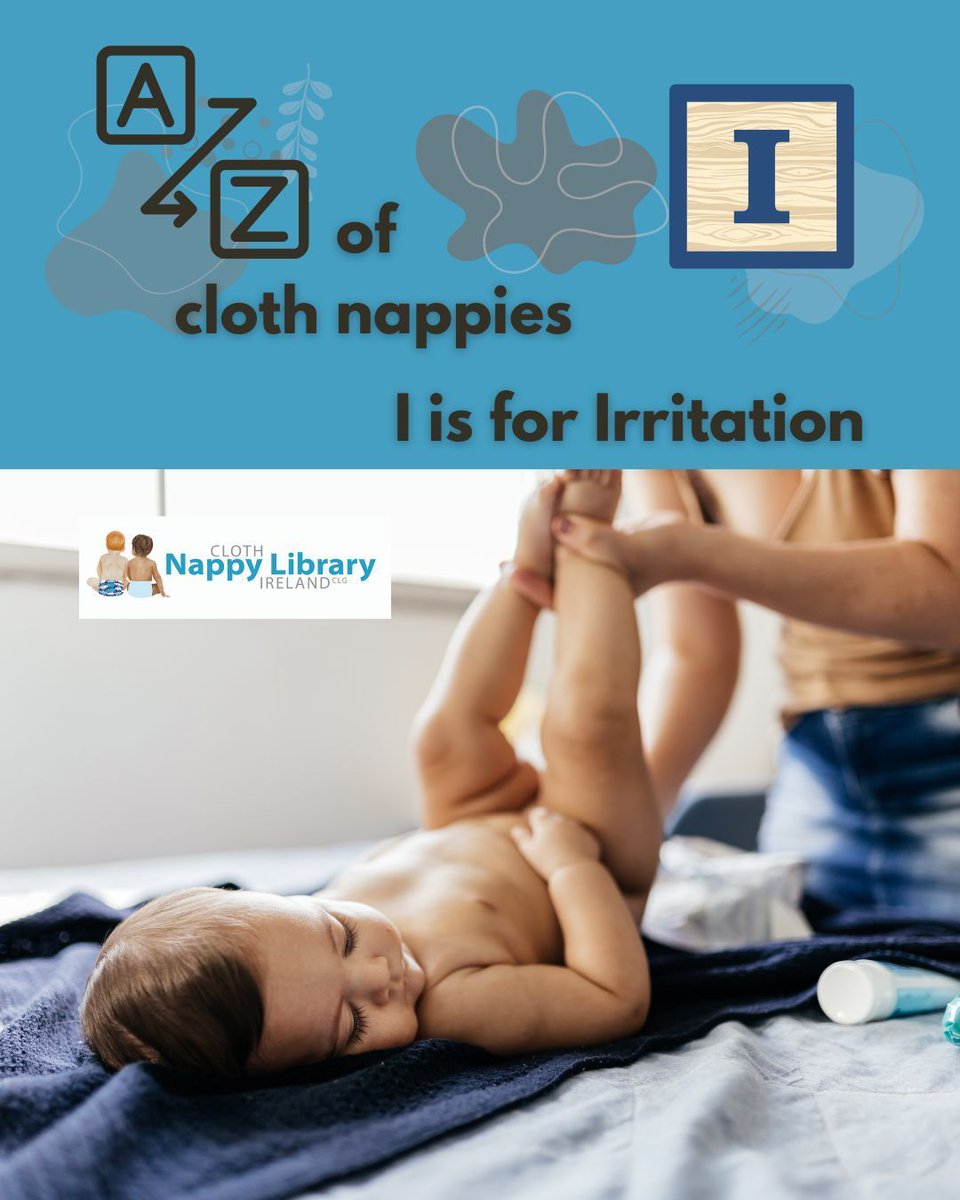 🧼 I is for Irritation  – and how to avoid it! 🌿

It's reusable nappy week! 

Cloth nappies are gentler and chemical free, but issues can still pop up:

The fix? 
Proper wash routine
Changing regularly  
No microfibre next to the skin 
A stay-dry fleece liner 

#ClothNappyCare