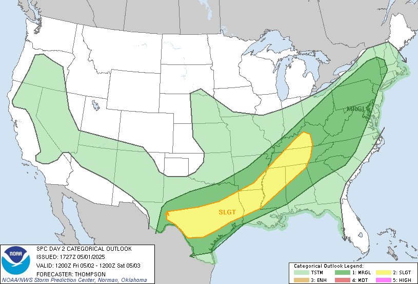 NWS Storm Prediction Center tweet media