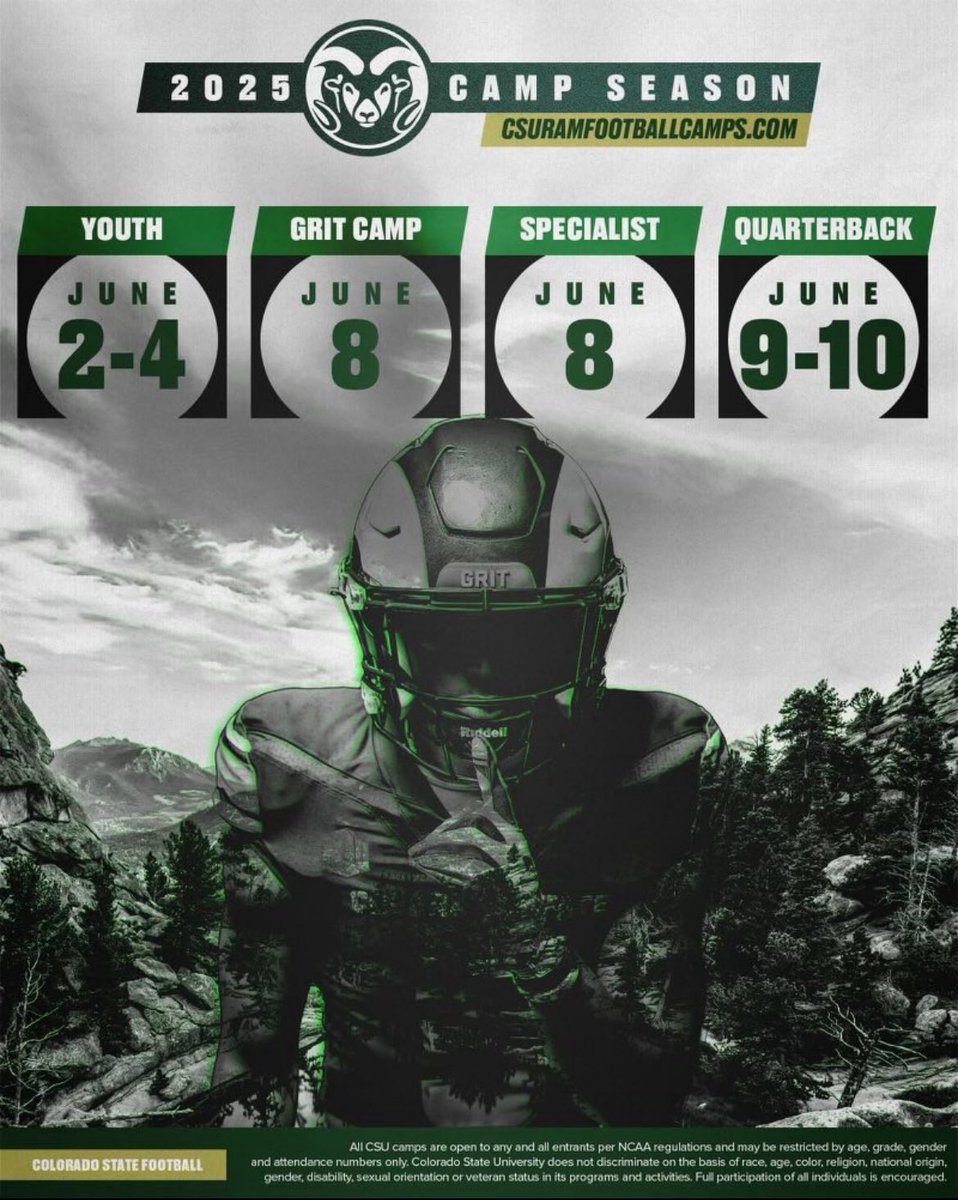 Terrance “TJ” Harris (@terrance_h75723) on Twitter photo Thank you <a href="/CSUFootball/">Colorado State Football</a> for the Camp Invite!
<a href="/RALeo1974/">Richard A. Leonard</a> <a href="/RHSWolfpackFB/">Ranchview Football</a> <a href="/CoachStuart_/">Clayton Stuart</a> Thank you <a href="/CSUFootball/">Colorado State Football</a> for the Camp Invite!
<a href="/RALeo1974/">Richard A. Leonard</a> <a href="/RHSWolfpackFB/">Ranchview Football</a> <a href="/CoachStuart_/">Clayton Stuart</a>