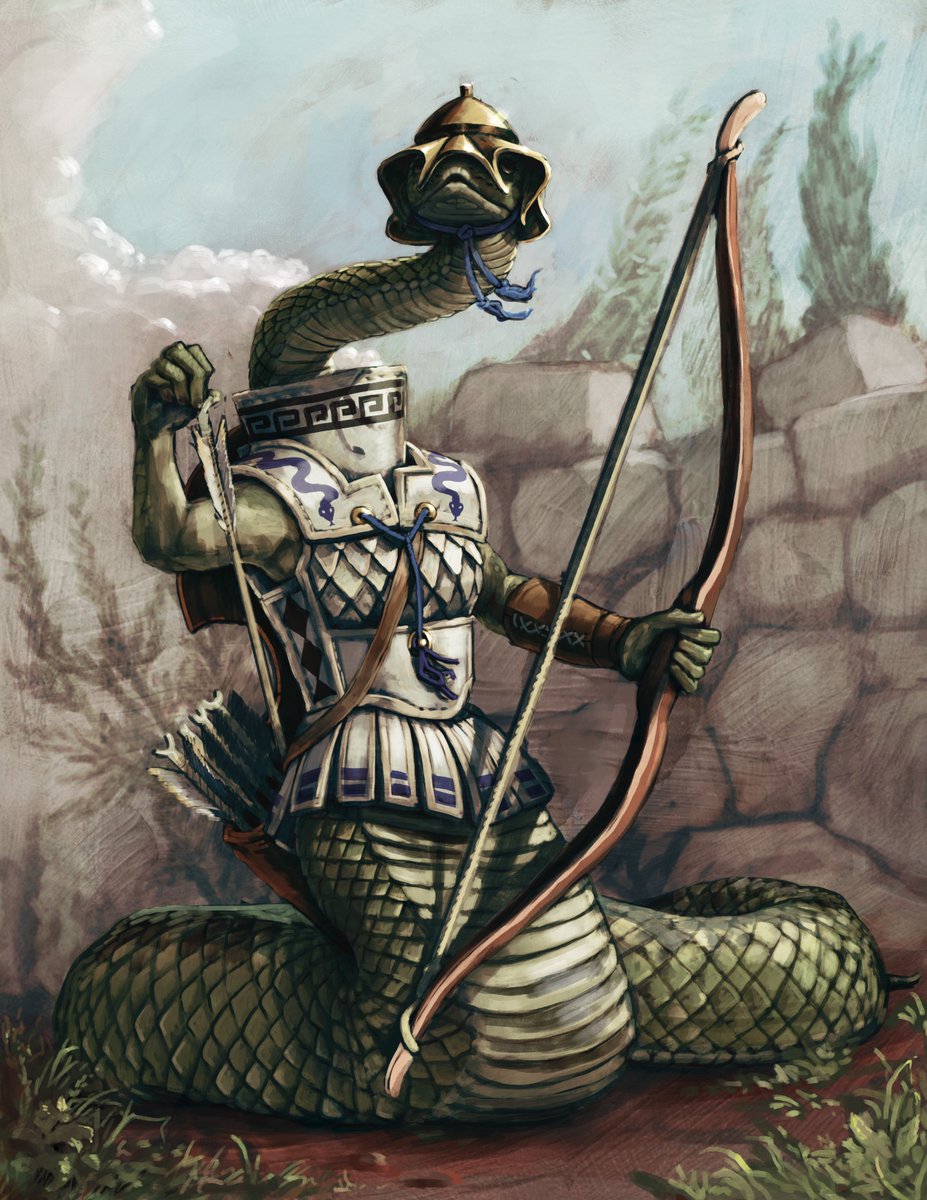 LordGood_'s tweet image. Boeotian snek mercenary