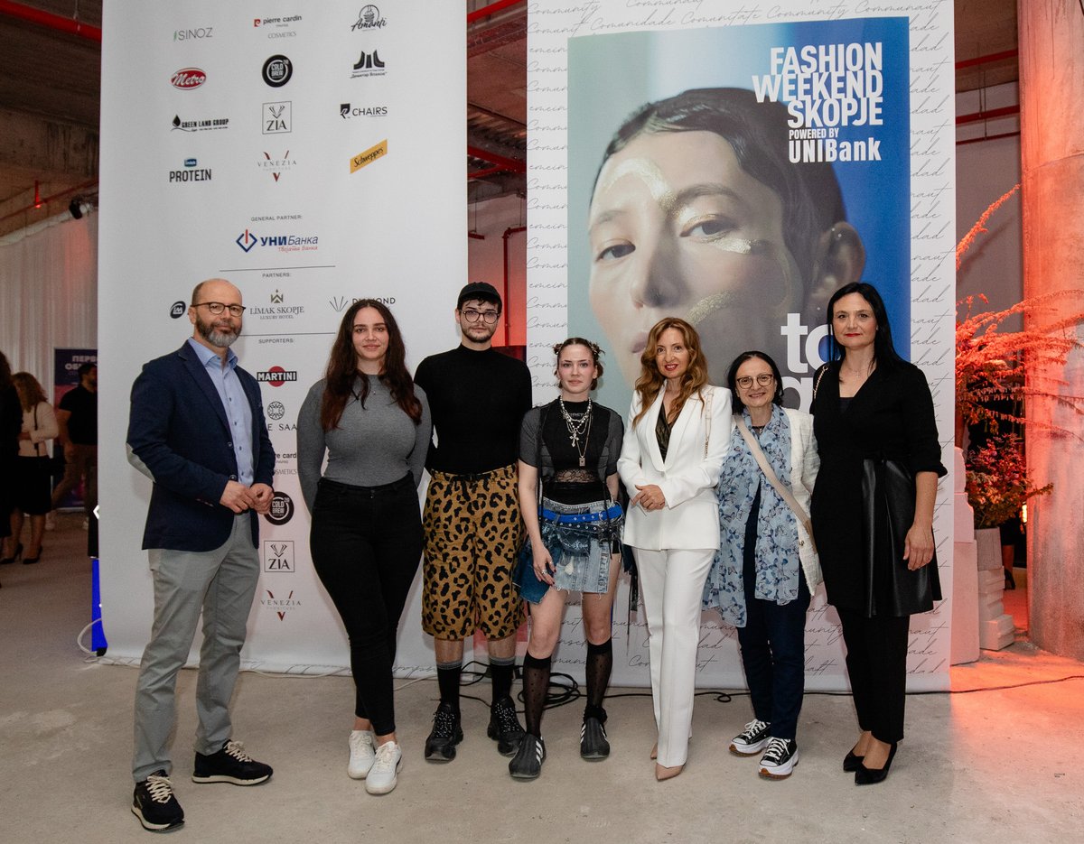 Every detail turned heads from MYSTIC WATERS collection. Hana Krnc, supported by
<a href="/SLOinNMK/">Slovenia in North Macedonia</a>
Past2future Fashion Competition winners showcase. We are proud to present exceptional designers whose collections redefine the boundaries between tradition and modernity. #FWSK