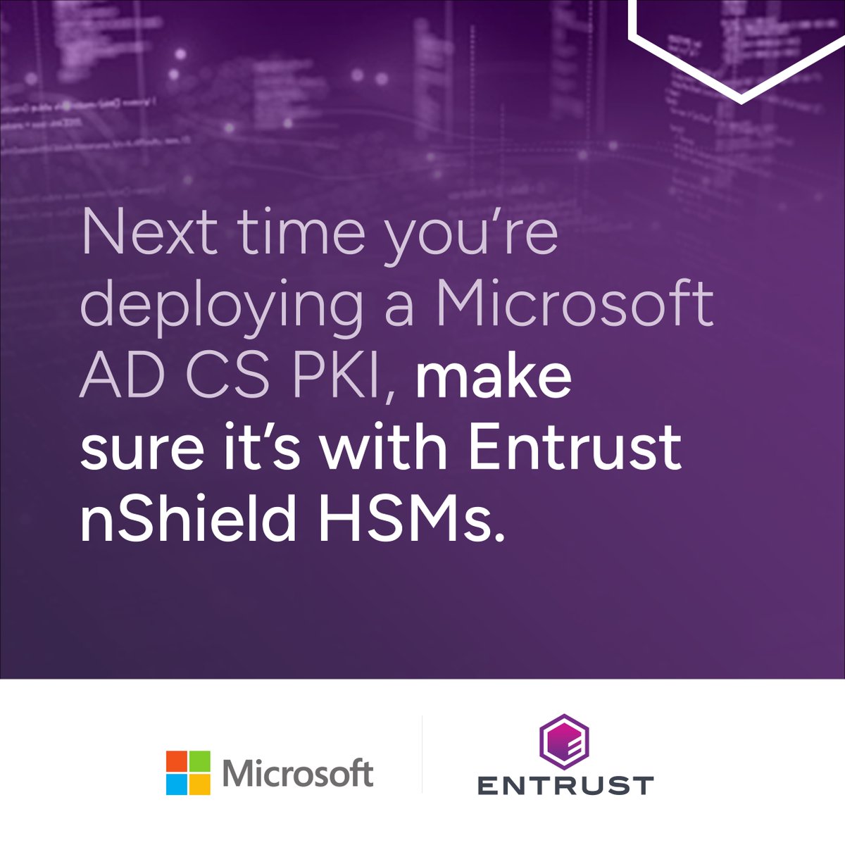 When it comes to security best practices for Microsoft AD CS, does your organization measure up? We can help you rebuild your PKI with HSMs. Learn more: bit.ly/3RCGbPH