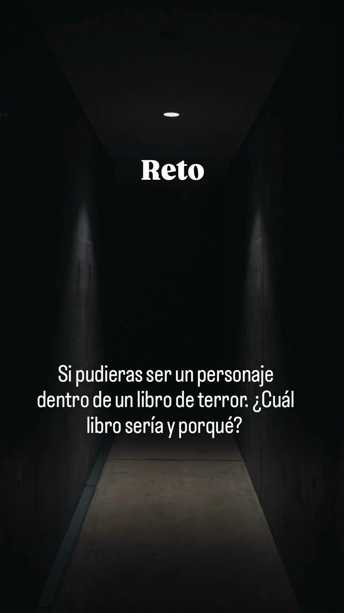 Flomar2020's tweet image. Si pudieras ser un personaje dentro de un libro de terror, ¿cuál libro sería y porqué?
📚👻