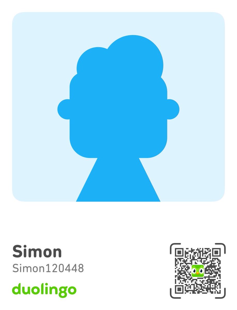 slimebutton's tweet image. Here’s my profile – let’s be friends duolingo.com/profile/Simon1…