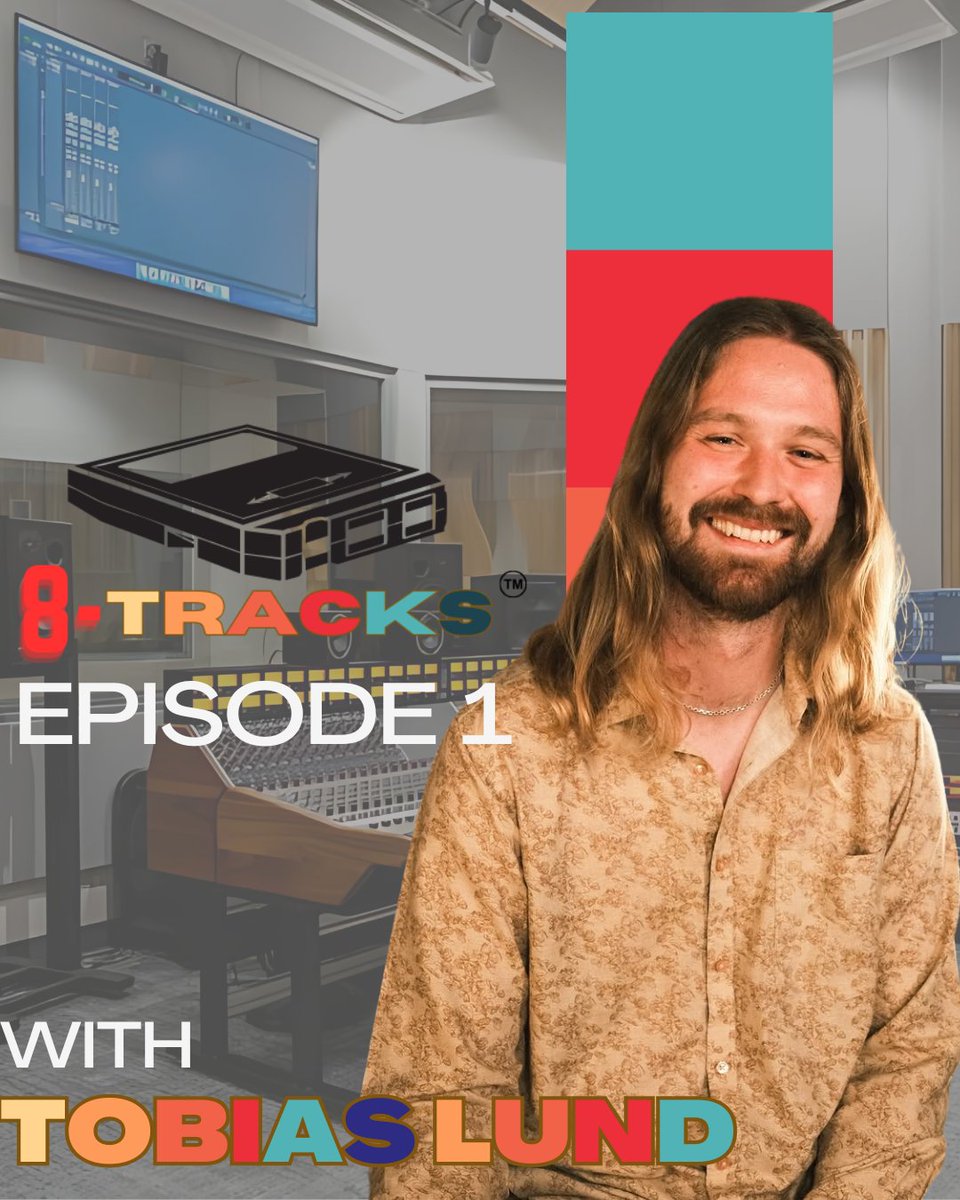 8Trackstv's tweet photo. Episode 1 of @8Trackstv is out now. 

Featuring the amazing Tobias Lund. 

Link to the episode is in the replies! https://t.co/igRCvyyotW