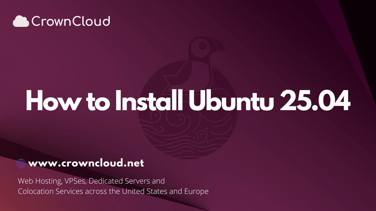 crownclouds's tweet image. 🚀 Ubuntu 25.04 is now available - Explore our official guide: How to Install Ubuntu 25.04, reliable walkthrough for developers, sysadmins, and IT professionals.
#LinuxTutorial #TechGuide
Checkout our #Knowledgebase
wiki.crowncloud.net/?How_to_instal…