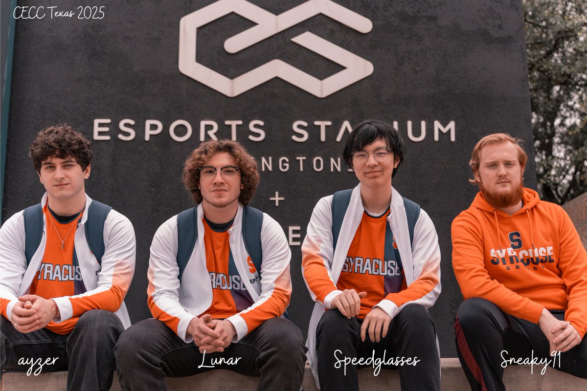 The Orange have arrived!

Our Overwatch team kicks off their matches tomorrow at 5:00 PM.

#CECCTexas2025 #PoweredByPassion🍊