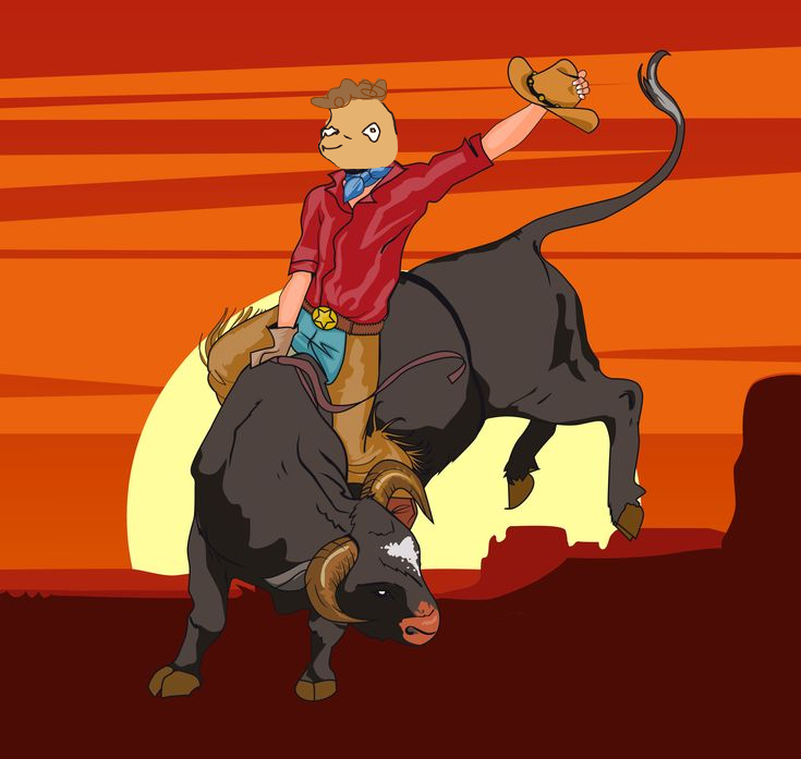 Still riding this bull like it’s 2021. Ain’t no seatbelt, just conviction. 🤠📈🐂