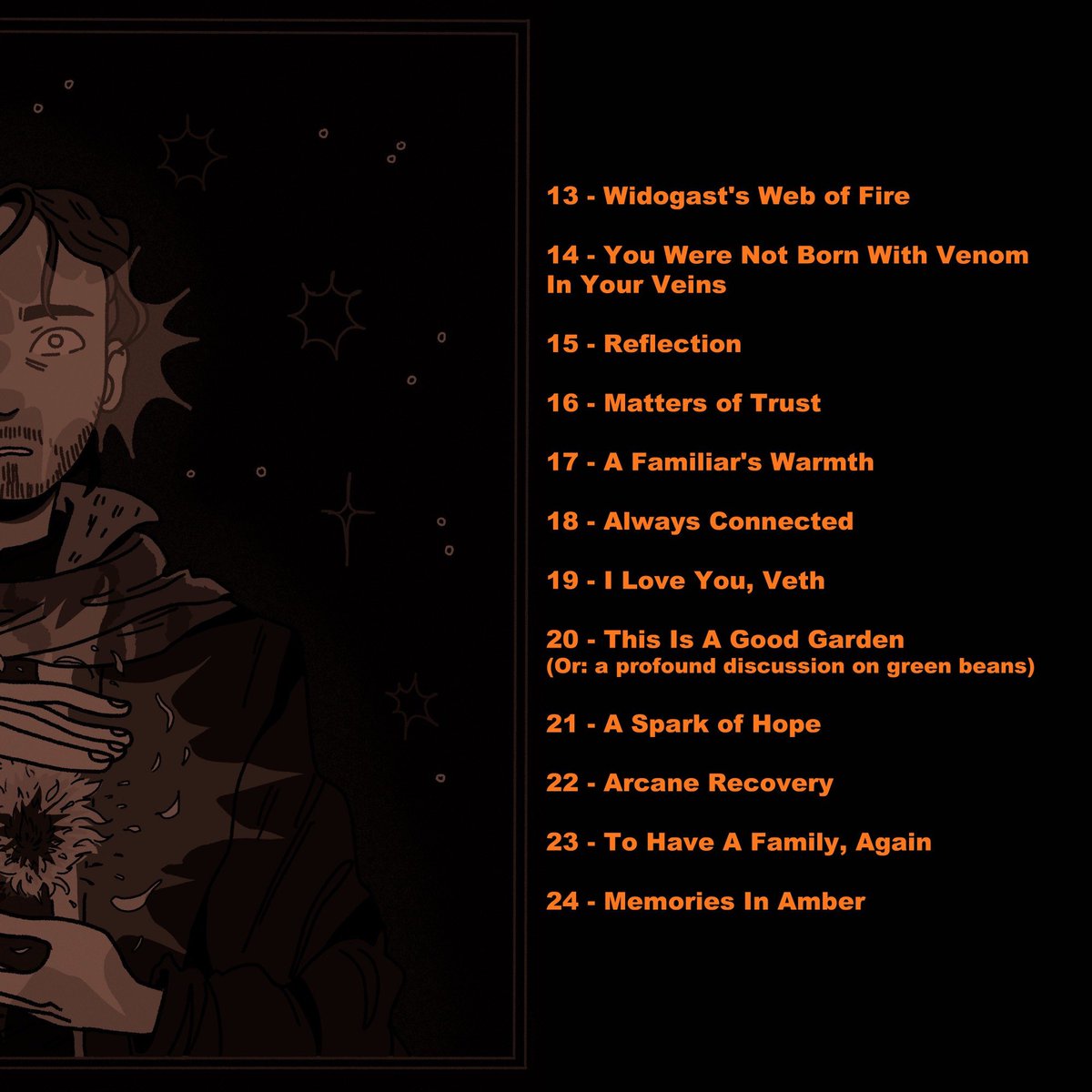 OMEGA “CB" JONES (@critbard) on Twitter photo SO LIGHT EM UP!
Very honored & excited to guest on Sad Wizard Vibes II by Autumn Orange, a <a href="/CriticalRole/">Critical Role</a> lofi album inspired by our favorite fiery wizard — <a href="/VoiceOfOBrien/">Liam O'Brien</a>’s Caleb Widogast!
Album drops on 05/20/25.
Get ready. 🔥🎶 SO LIGHT EM UP!
Very honored & excited to guest on Sad Wizard Vibes II by Autumn Orange, a <a href="/CriticalRole/">Critical Role</a> lofi album inspired by our favorite fiery wizard — <a href="/VoiceOfOBrien/">Liam O'Brien</a>’s Caleb Widogast!
Album drops on 05/20/25.
Get ready. 🔥🎶