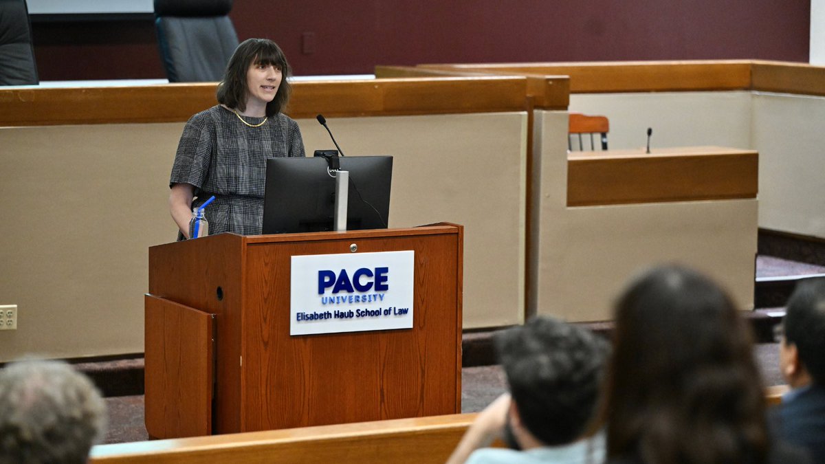 Pace | Haub Environmental Law (@haubenvirolaw) on Twitter photo Prof Margot Pollans delivered the 2025 James D. Hopkins Lecture at <a href="/HaubLawatPace/">Elisabeth Haub School of Law at Pace University</a> on āInundations: Pain, Bodies, and the Law,ā exploring how law responds to harms like toxic exposure, noise & violenceāand what it means for justice & governance.
More ā”ļø bit.ly/43aj2um Prof Margot Pollans delivered the 2025 James D. Hopkins Lecture at <a href="/HaubLawatPace/">Elisabeth Haub School of Law at Pace University</a> on āInundations: Pain, Bodies, and the Law,ā exploring how law responds to harms like toxic exposure, noise & violenceāand what it means for justice & governance.
More ā”ļø bit.ly/43aj2um
